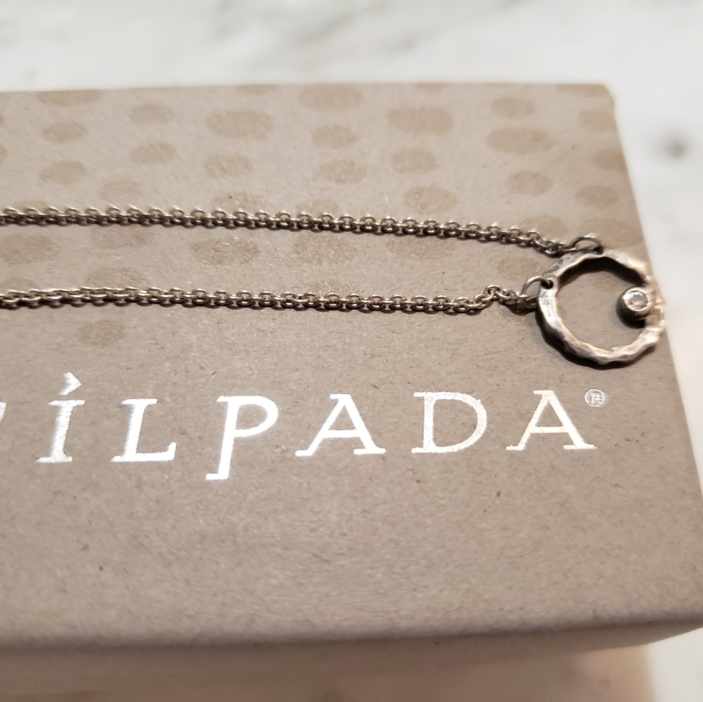 EUC Silpada N2290 Orbiting Moon Necklace